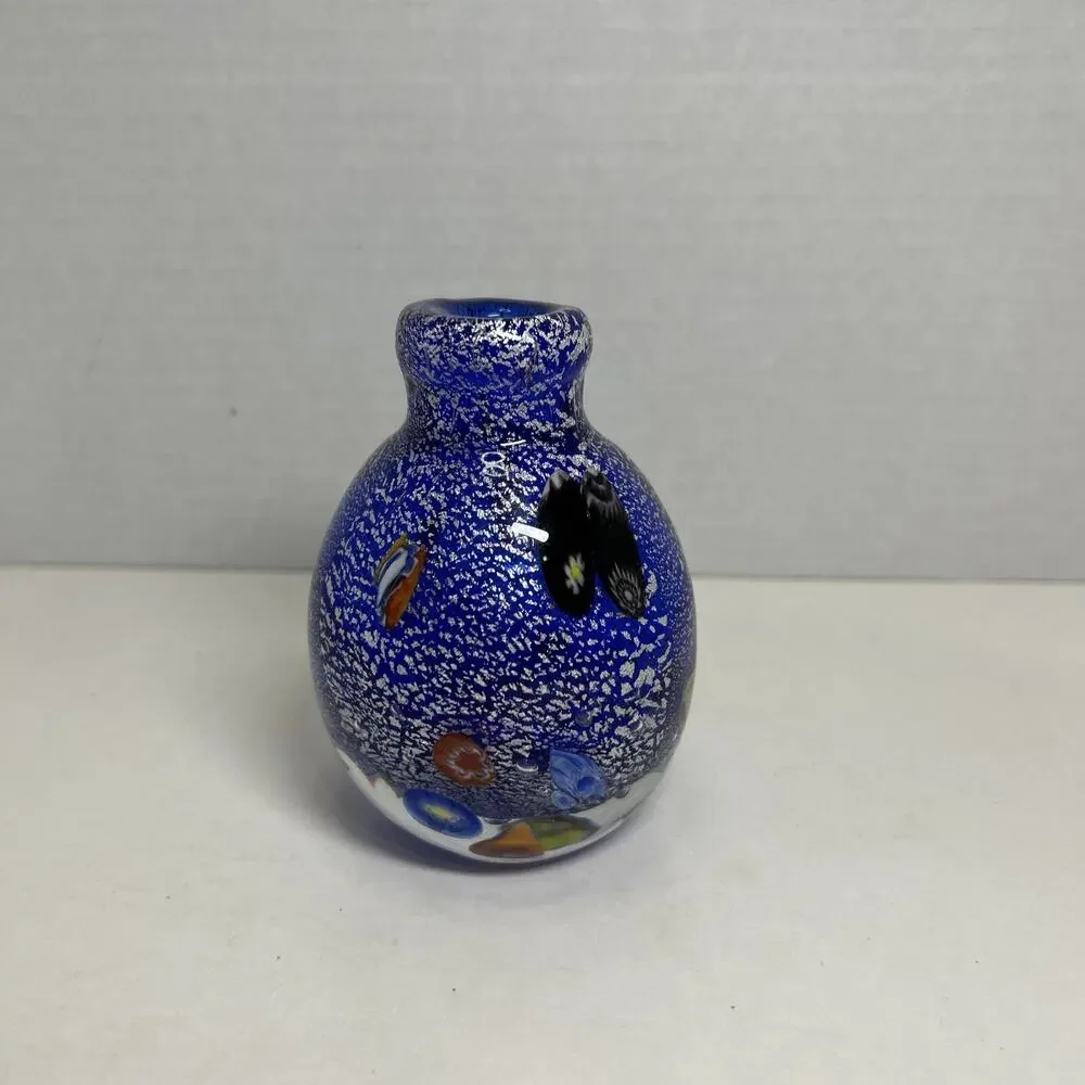 Robert William Art Glass Blue 4